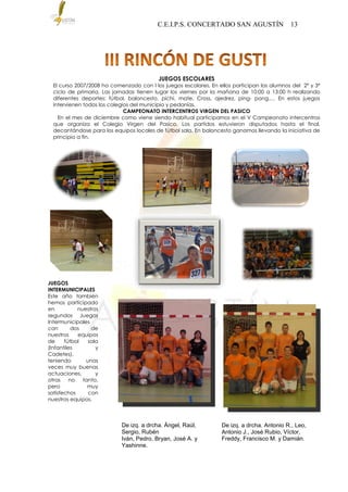 Anuario Colegio San Agustín 2008