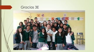 Gracias 3E
 