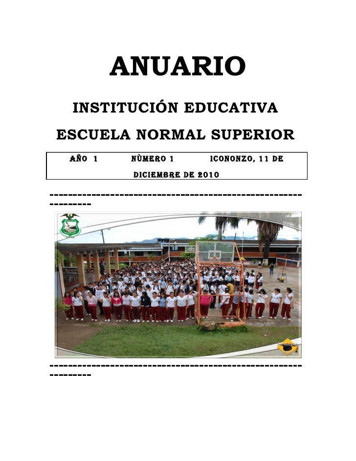 Anuario ensi 2010