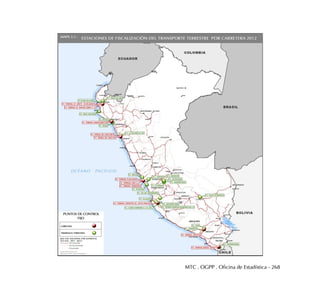 MTC . OGPP . Oficina de Estadística - 268
 