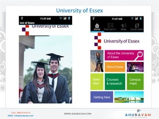 Uce Mobile University Mobile App Solutions | PPT
