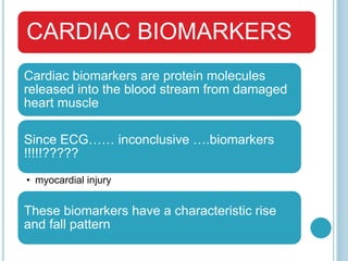Cardiac Biomarker past, today and future by Dr. Anurag Yadav | PPTX