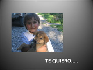 TE QUIERO….. 