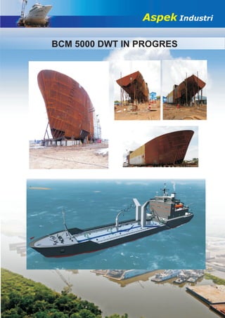 Aspek Industri
KAPAL RESEARCH
Aspek Industri
BCM 5000 DWT IN PROGRES
 