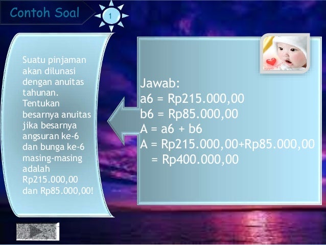Matematika Keuangan Anuitas dan Rente 