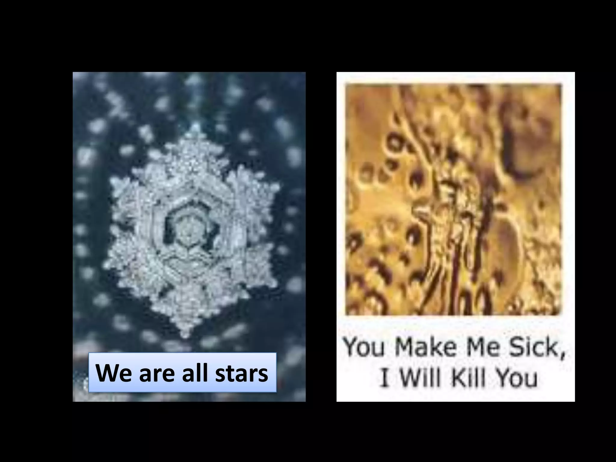 We are all stars
 