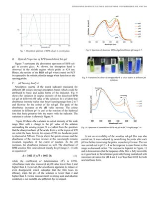 A numerical analysis of various p h level for fiber optic ph sensor ...