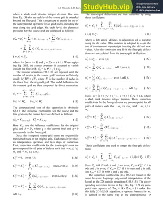 A Numerical Method For Solving Rough Contact Problems Based On The ...