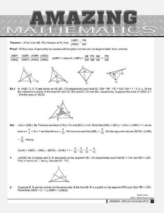 # ≅ =   ∴ θ ≤
  - / *       Σ

MATHEMATICS
 +        ⇓




                                       Safdar Seraj
                                 HOD - Math (Patna Centre)
              ANUNAAD - XXIV (JULY-SEPTEMBER 2011)    17
 