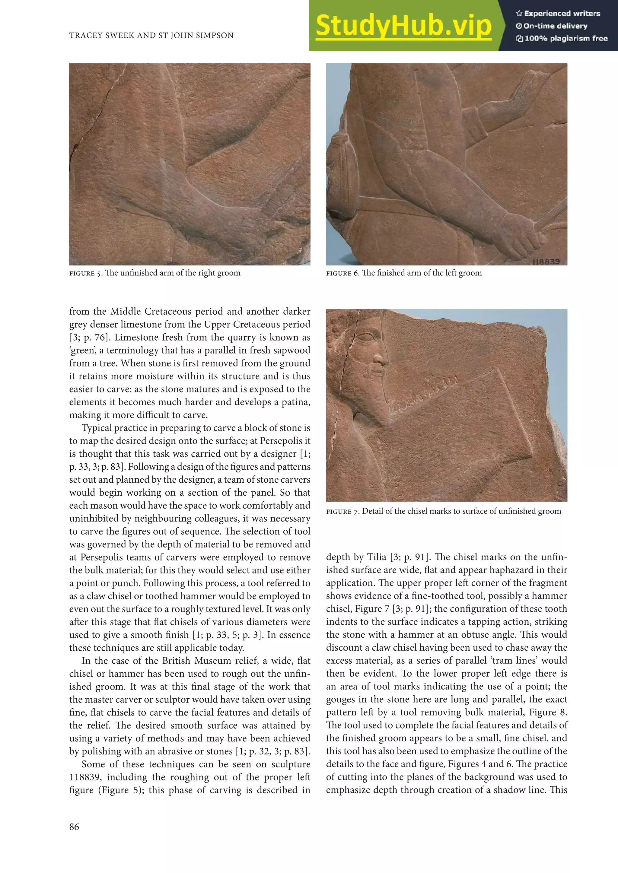 An Unfinished Achaemenid Sculpture From Persepolis | PDF