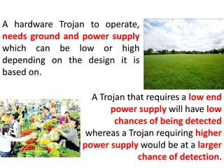 Hardware Trojans By - Anupam Tiwari