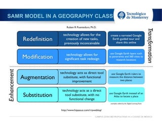 SAMR MODEL IN A GEOGRAPHY CLASS
 