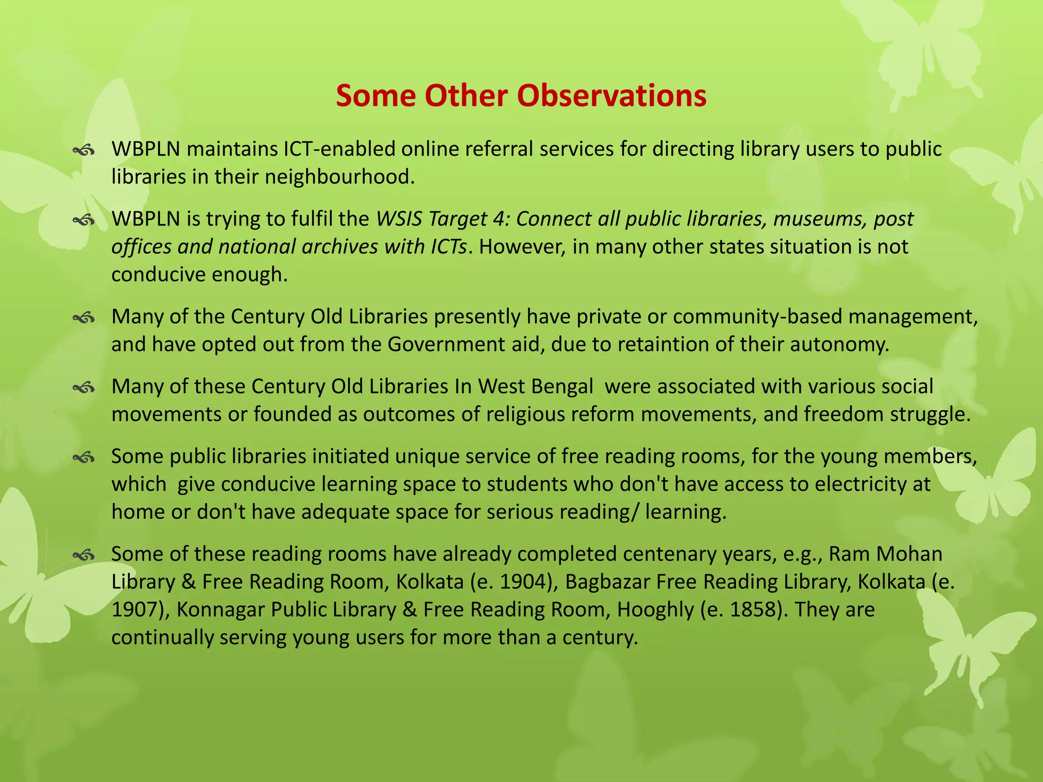 The Legacy of Bengal Renaissance in Public Library Development in India ...