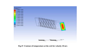 NUMERICAL ENHANCEMENT OF HEAT TRANSFER OF FIN AND TUBE COMPACT HEAT ...