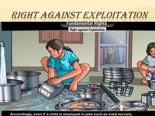 RIGHT AGAINST EXPLOITATION

 