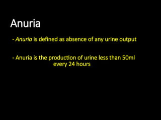 ANURIA power point presentations for undergraduates | PPTX