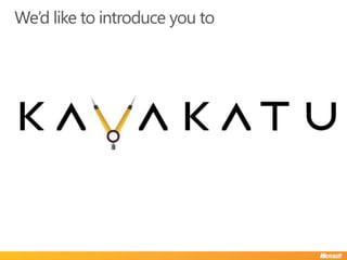 We’d like to introduce you to
 