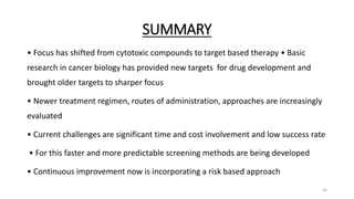 SCREENING OF ANTI CANCER DRUGS | PPTX