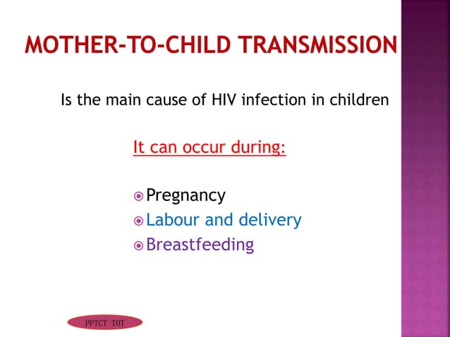 HIV IN PREGNANCY | PPTX