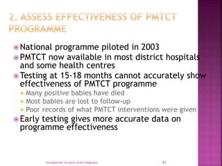 Pmtct Program HIV IN PREGNANCY | PPTX
