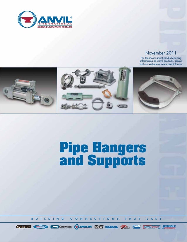 Anvil pipe hanger catalog