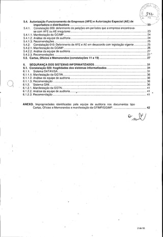 Anvisa - Auditoria especial 04/2012