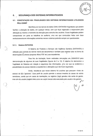 Anvisa - Auditoria especial 04/2012