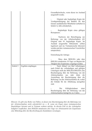 Anwalt in Vietnam Dr. Oliver Massmann Arbeitserlaubnis in Vietnam PDF