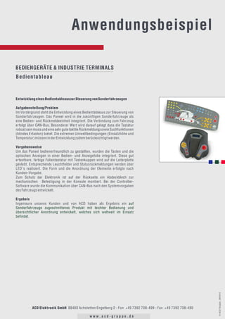 Anwendungsbeispiele mobile Geräte und Anwendungen