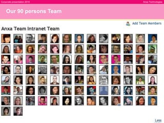  Nutrition and Brain training                           for online communities.     Our 90 persons Team