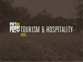 TOURISM & HOSPITALITY2015
 
