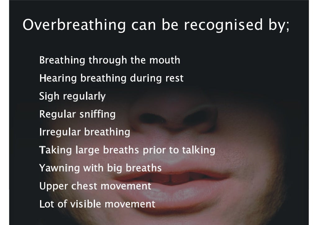 Buteyko Breathing Method for anxiety