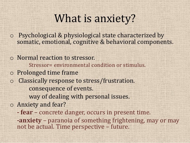 Anxiety \u0026 stress  managment \u0026 general concept