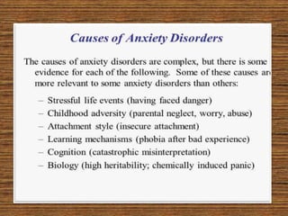 Anxiety ppt
