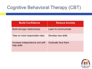 Anxiety Disorders in Kids...An Overview for Parents and Teachers | PPTX