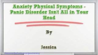 Anxiety Physical Symptoms