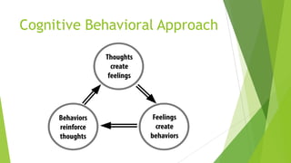 Cognitive Behavioral Approach
 