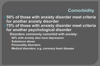 anxiety_and_fear_GAD psychology medical lecture | PPT