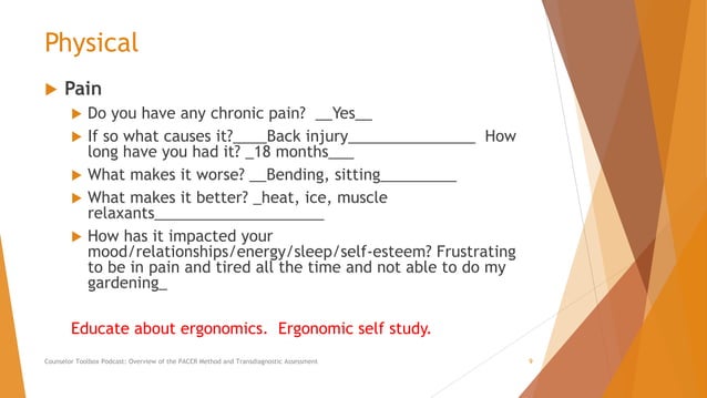 Anxiety case study | PPTX