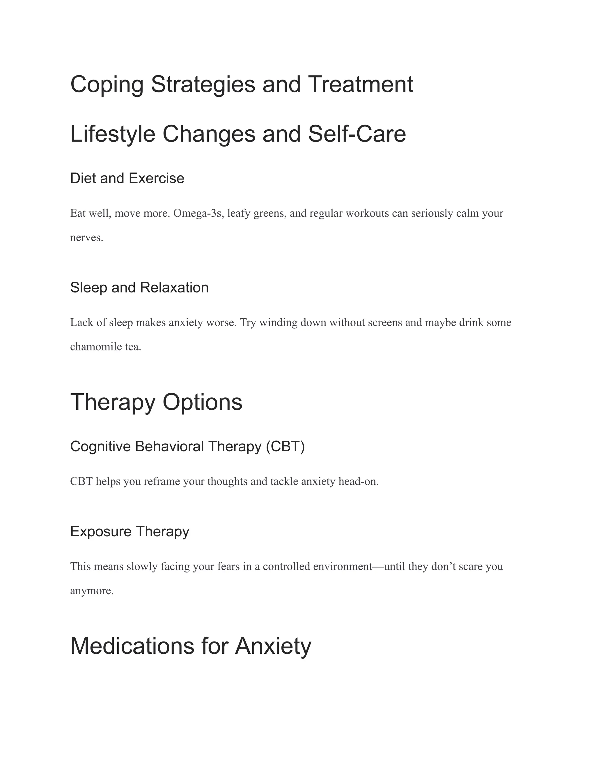 Anxiety: Causes, Symptoms, and Coping Strategies | PDF