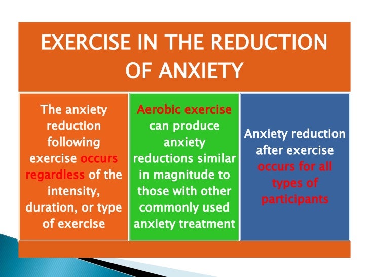 diet and exercise for depression and anxiety