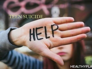 TEEN SUICIDE
 