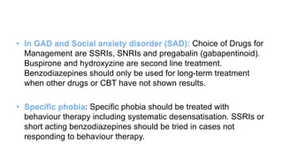 Anxiety disorder | PPTX