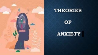 THEORIES
OF
ANXIETY
 