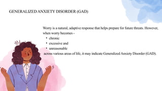Anxiety Disorder Anxiety disorders are a group of mental health ... - Global Anxiety And Dread