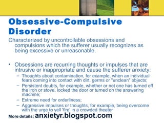 Anxiety disorder anxiety meaning anxiety attack | PPT