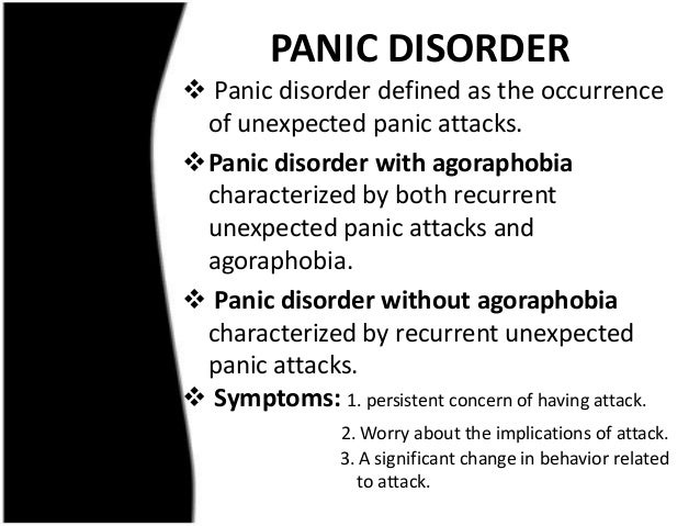 Panic Disorder Definition Anxiety Treatment Dc Panic Disorder Definition Anxiety Treatment Dc