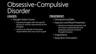 Anxiety disorders | PPTX