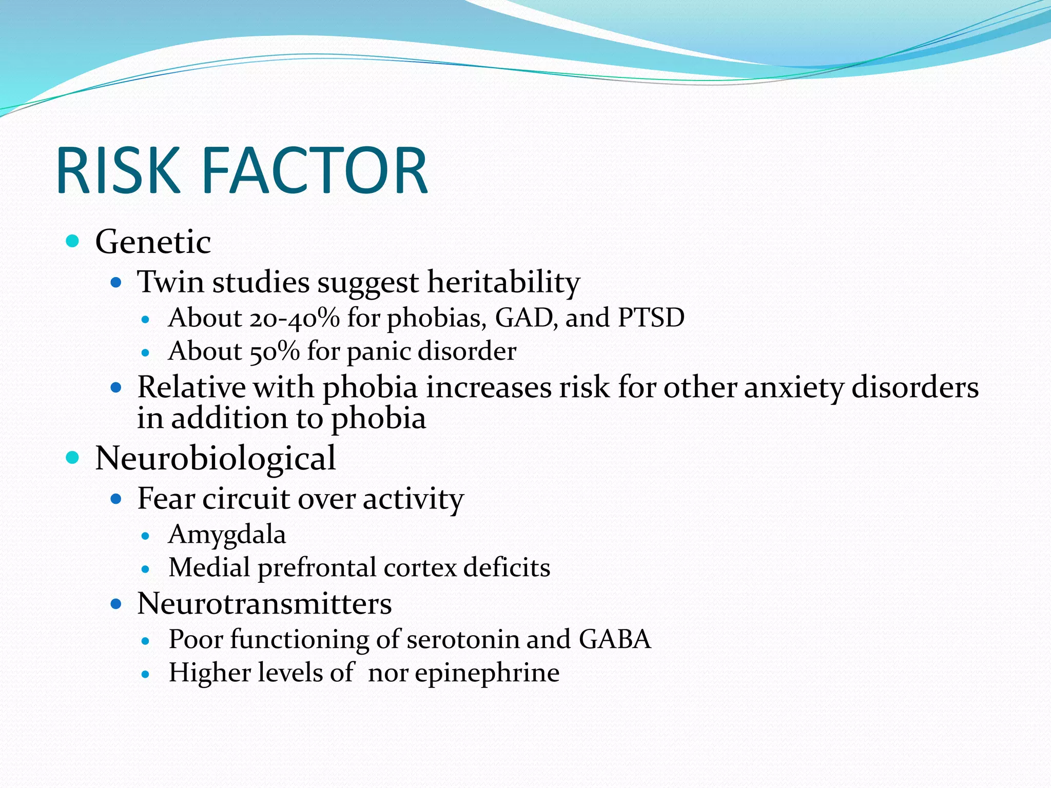 Curated visual reference: Fresh Look at Anxiety Disorders Pptx