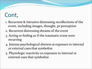 Distressing Event anxiety disorders.ppt